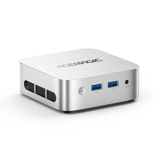 ACEMAGIC V1 Mini PC Computers, Twin Lake N150(Beat N100/N95), 16GB DDR4 RAM 512 SSD Mini Computers up to 3.6GHz, Mini Desktops Support Dual 4K, WiFi, Bluetooth, Small PC for Business Home Of