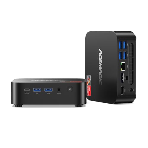 ACEMAGIC M1 Mini PC Ryzen 7 7735HS 24GB LPDDR5 1TB NVMe SSD Mini Computers
